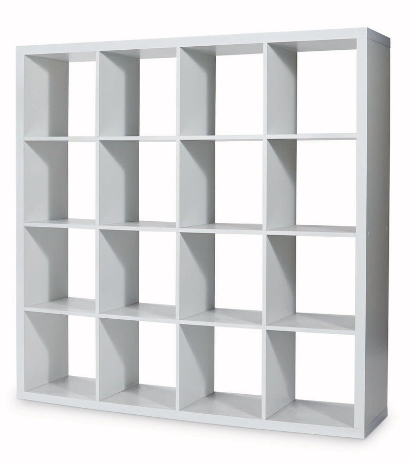 Wilmer 16-Cube Organizer, White V1290