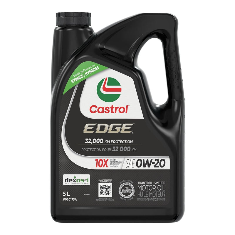 EDGE 0W20 Advanced Synthetic Engine/Motor Oil, 5-L Z4927