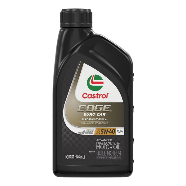 EDGE 5W40 A3/B4 Euro Advanced Synthetic Engine/Motor Oil, 946mL M5737