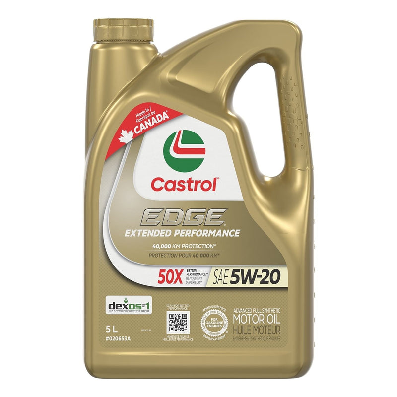 EDGE Extended Performance 5W20 Synthetic Engine/Motor Oil, 5-L N6312
