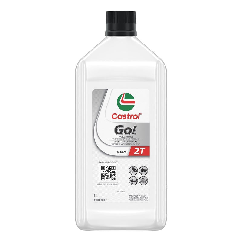 Go! 2-Stroke 2T Motorcycle Oil, 1-L H5982