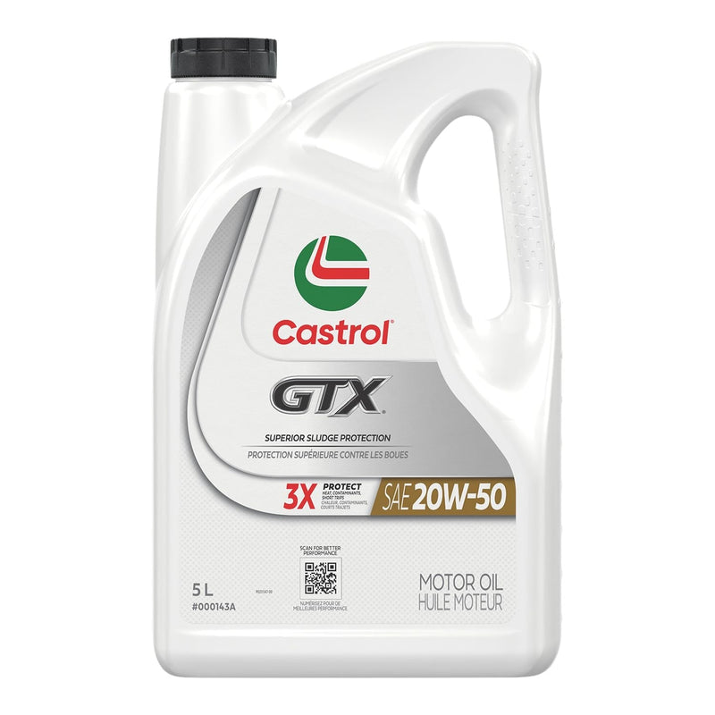GTX 20W50 Conventional Engine/Motor Oil, 5-L U8384