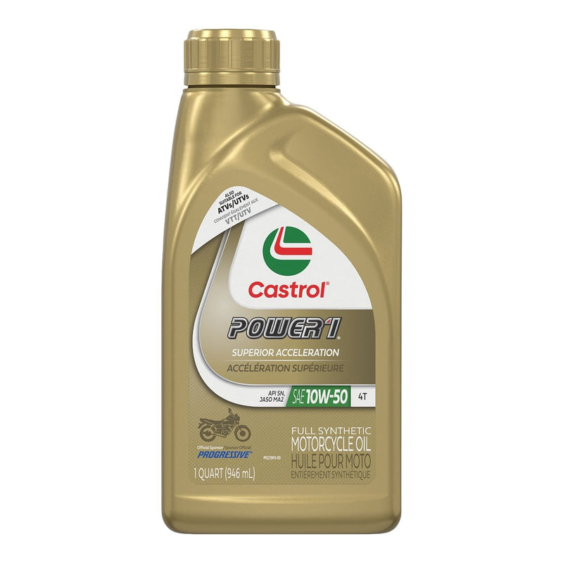 Power1 Motorcycle Oil 4T 10W50, 946-mL T1927