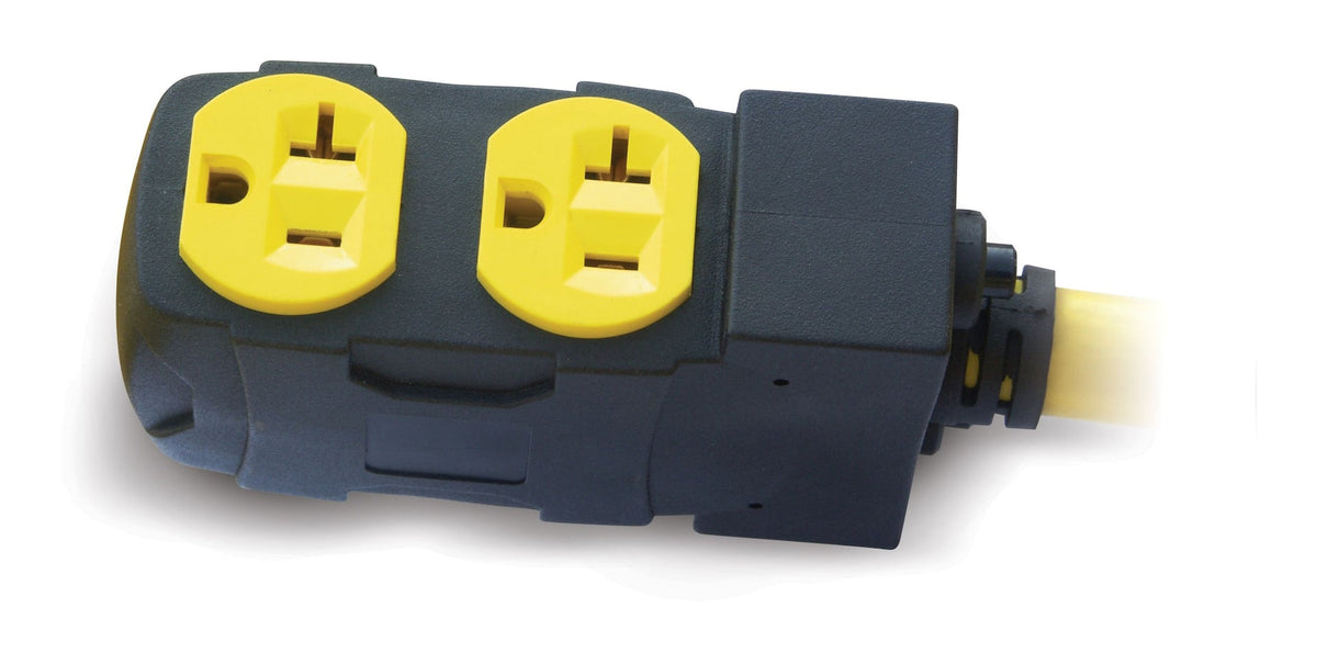Power Equipment 30A, 250V Flat Generator Extension Cord, 25-ft