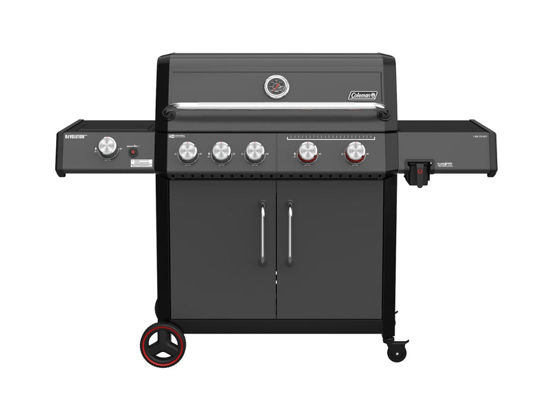 Revolution II 5-Burner Grill and Griddle Combo LP Gas BBQ Z4767