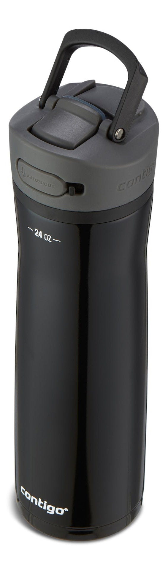 Ashland Chill 2.0 Insulated Stainless Steel Straw Water Bottle with Lid and Handle, 710-mL Z8063