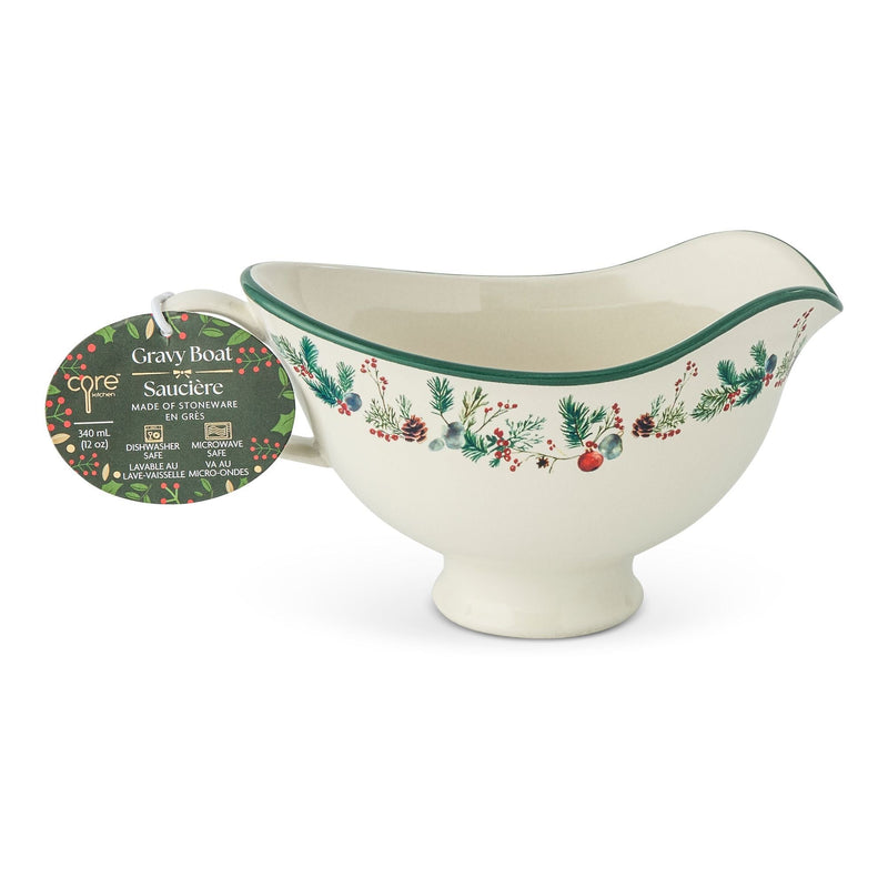 Winter Berry Gravy Boat, 9.9-cm, Dishwasher Safe X6837