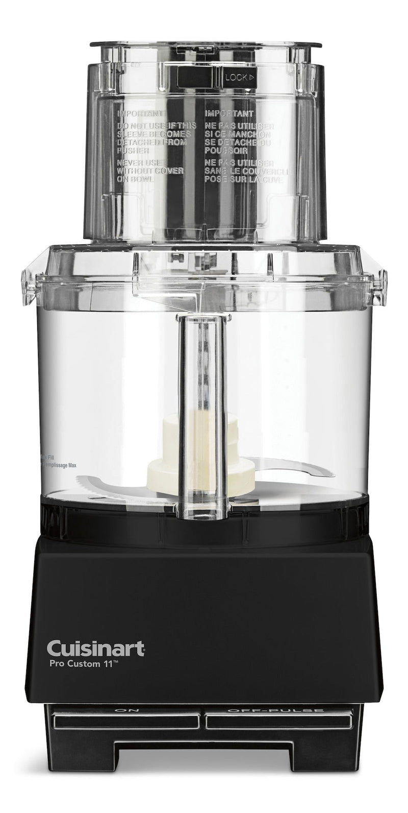 Pro Custom 11 Food Processor with Recipe Book, Black, 11 Cups G4469
