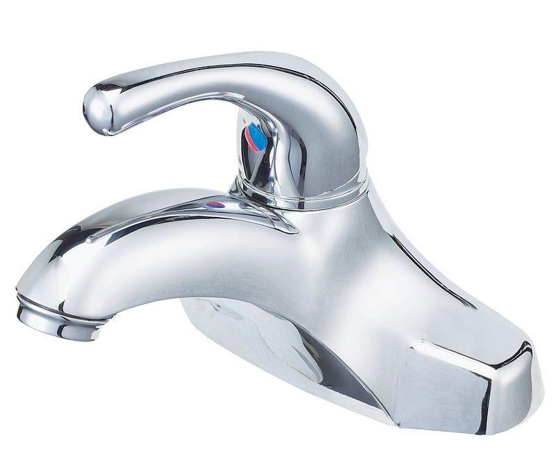 Plymouth Single Handle 4-in Centreset Bathroom Sink Faucet with Pop-Up Drain, Chrome N3978
