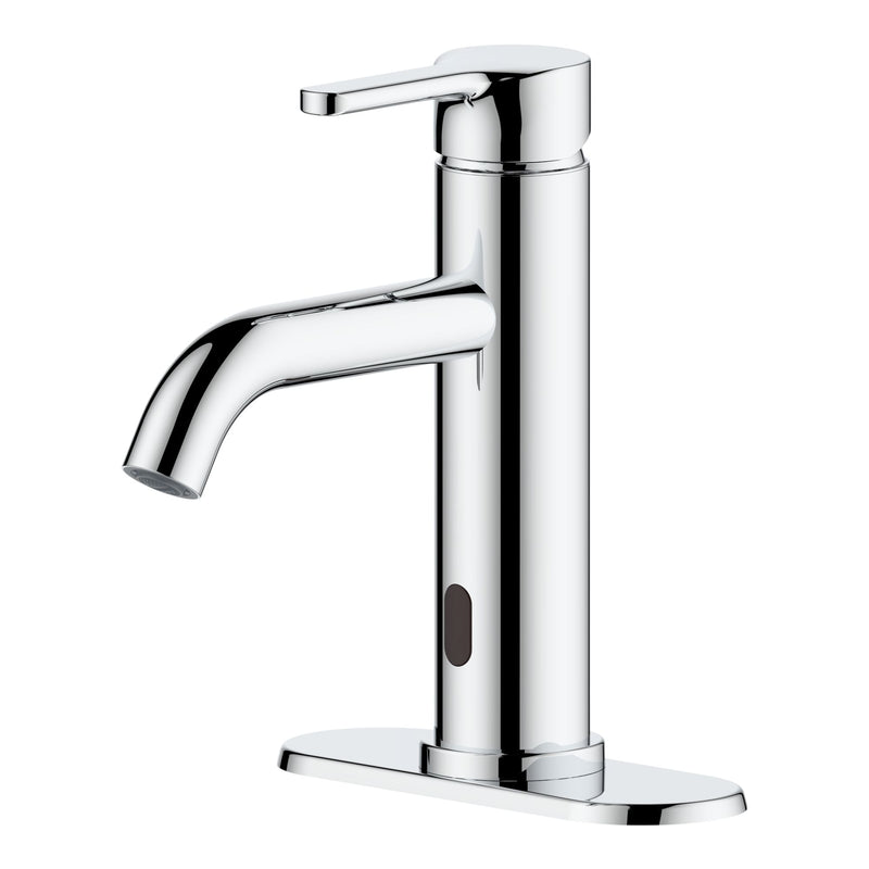 Tronus Touchless Single Control Lavatory/Bathroom Sink Faucet, 4-in Centerset, Chrome K8833