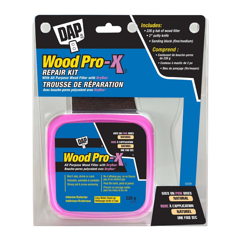 Wood PRo-X All Purpose Wood Filler Kit Q8141