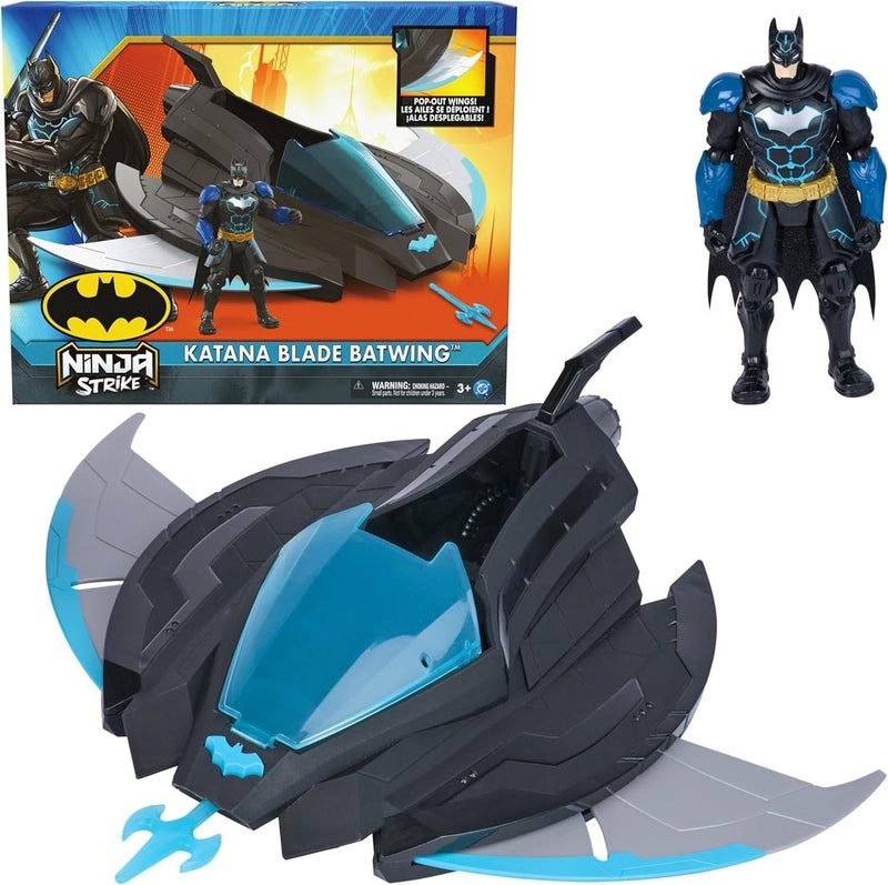 DC Ninja Srike Katana Blade Batwing and 6-in Action Figure, Ages 3+ F1109