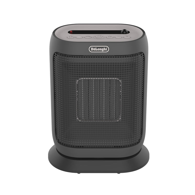 HFX42T15GI Oscillating Compact Ceramic Space Heater, 1500W, Grey B7616