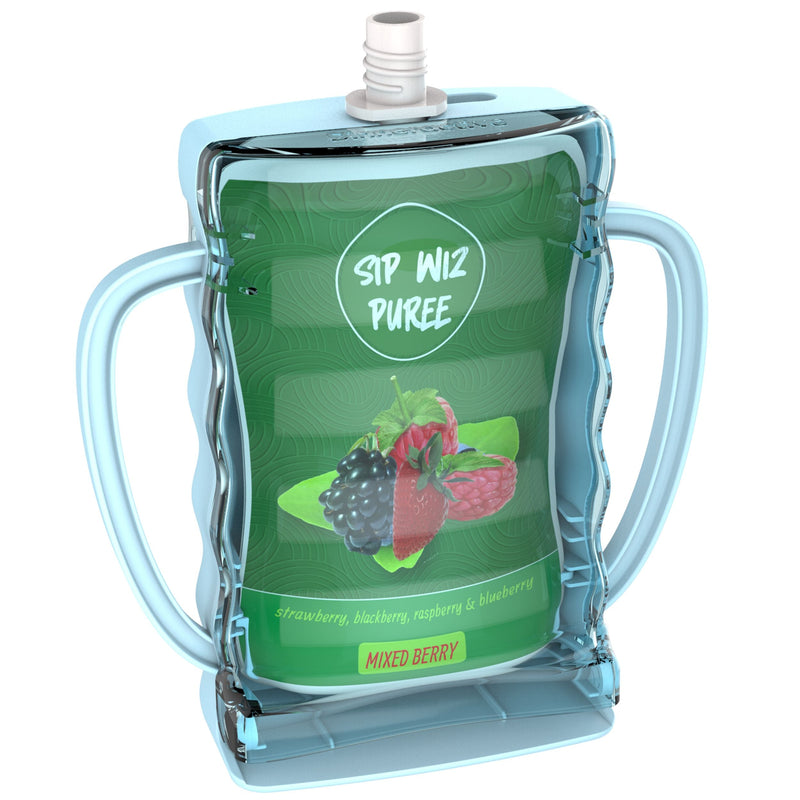 Sip Wiz Squeeze-Proof Holder, Blue N9527