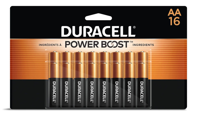 Coppertop AA Alkaline Batteries, 16-pk W3400