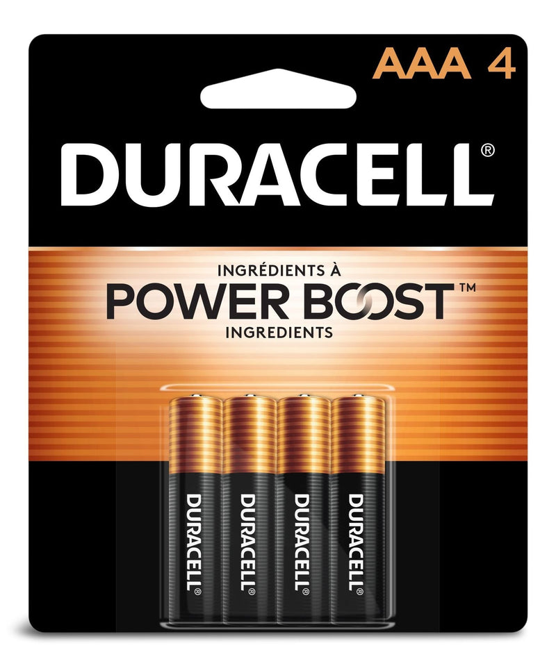 Coppertop AAA Batteries, Alkaline, 4-pk H6895