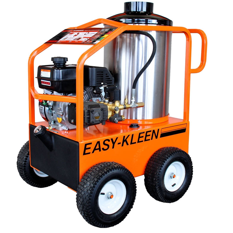 Commercial 2700 PSI 3 GPM 6.5 HP Engine Hot Water Wheeled Gas Pressure Washer U5664