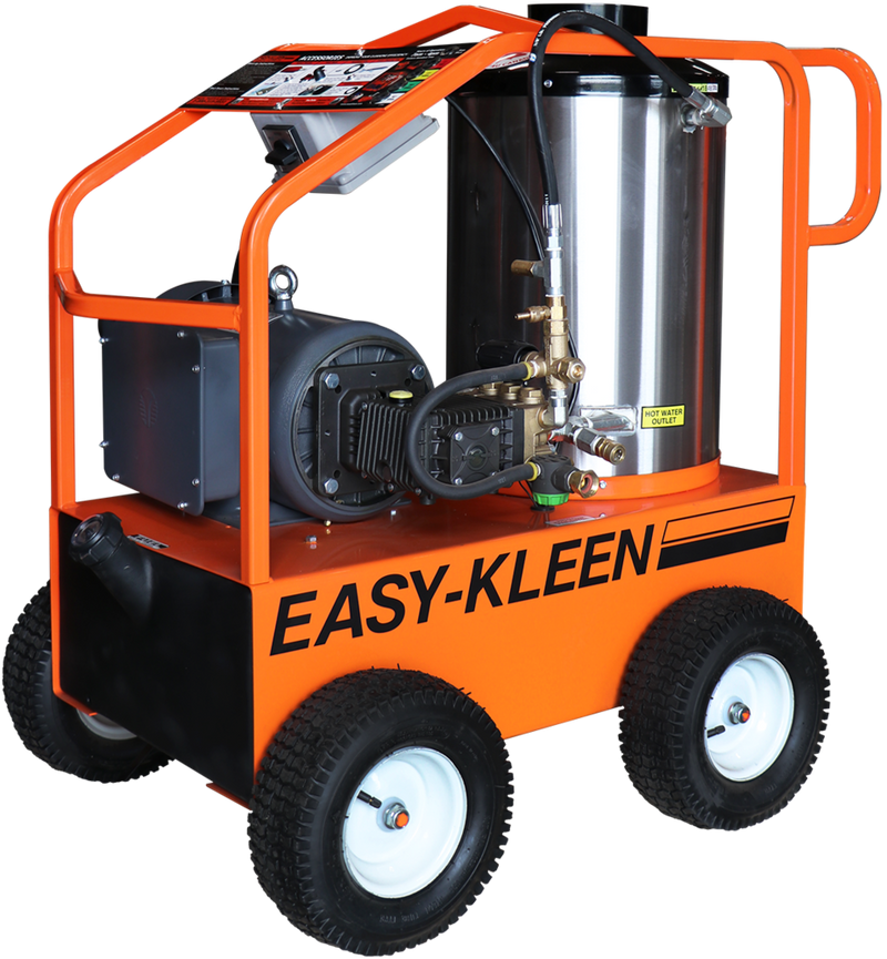 Commercial 3000 PSI 3.5 GPM Hot Water Wheeled Electric Pressure Washer X8071