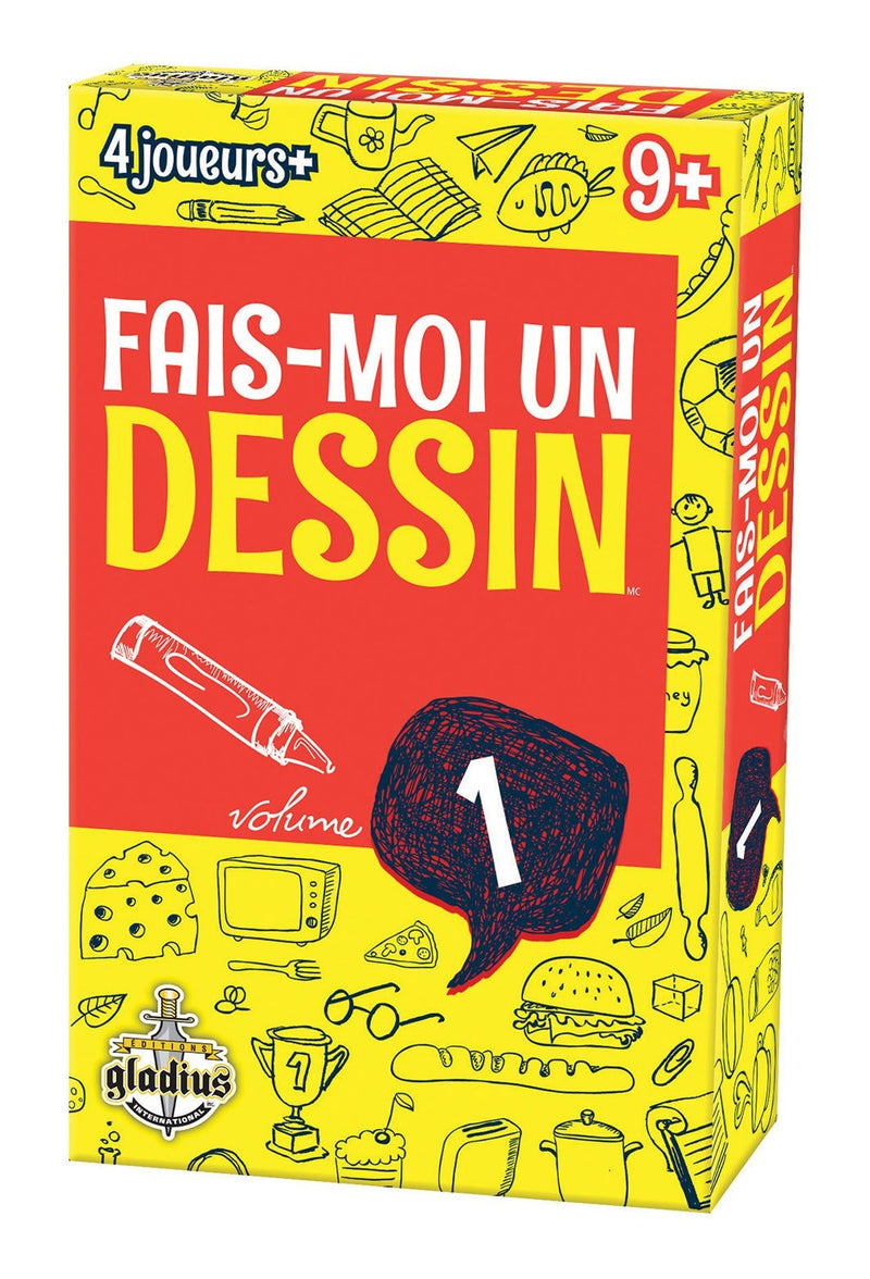 Fais-moi un dessin vol. 1, French Edition, Ages 3 -5 yrs M9863