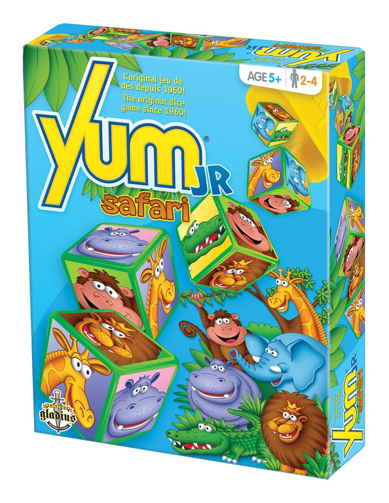 Yum Jr. Safari Animal Dice Game Set for Kids, Ages 5+ S3555