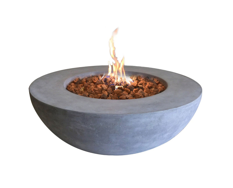 Lunar Bowl Liquid Propane, Light Grey M2192