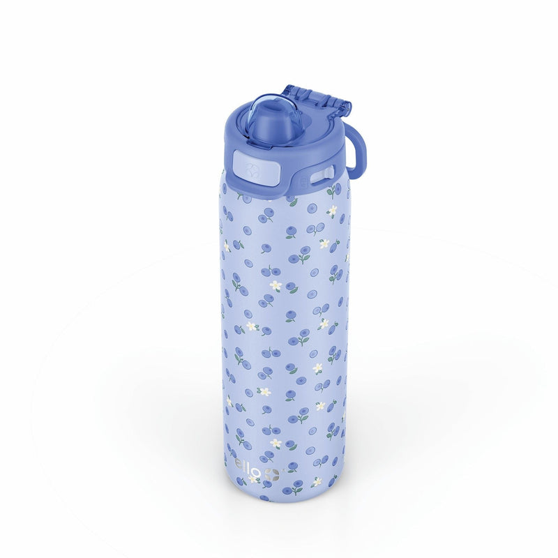 Pop & Fill Insulated Stainless Steel Kids' Water Bottle with Dual Sip & Chug Lid, Various Colours, 22-oz B8747