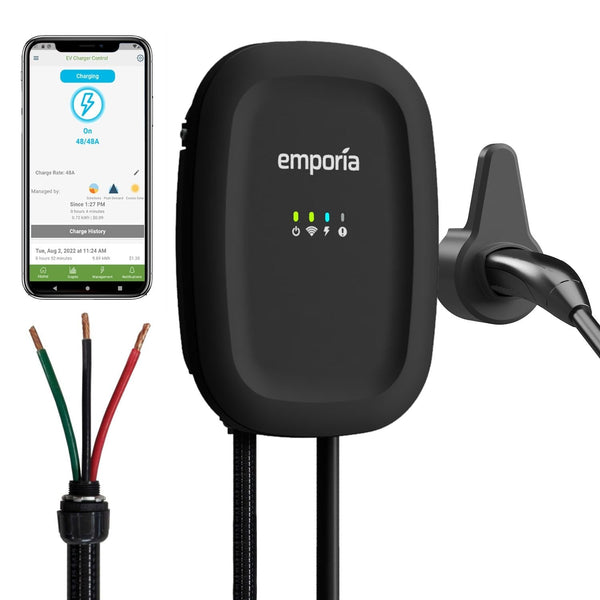 48A Wi-Fi Level 2 Hardwired NACS EV Charger A3637
