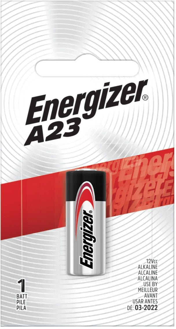 12V / 12 Volt Alkaline A23 Battery, Long Lasting, All Purpose, 1-pk E9737