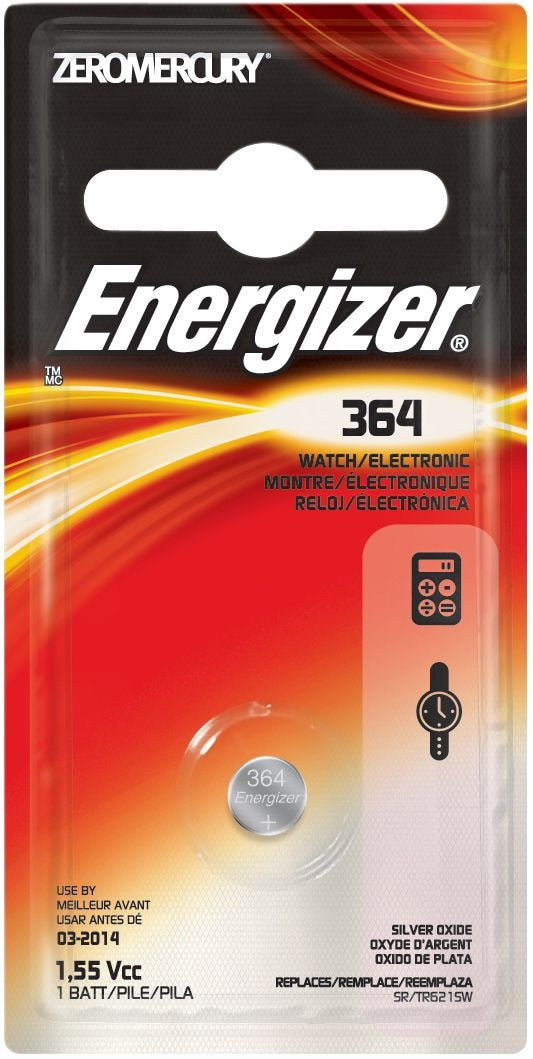 Silver Oxide 1-pk 365/363 SR621SW 1.5V / 1.5 Volt Button Cell Watch Battery F2077