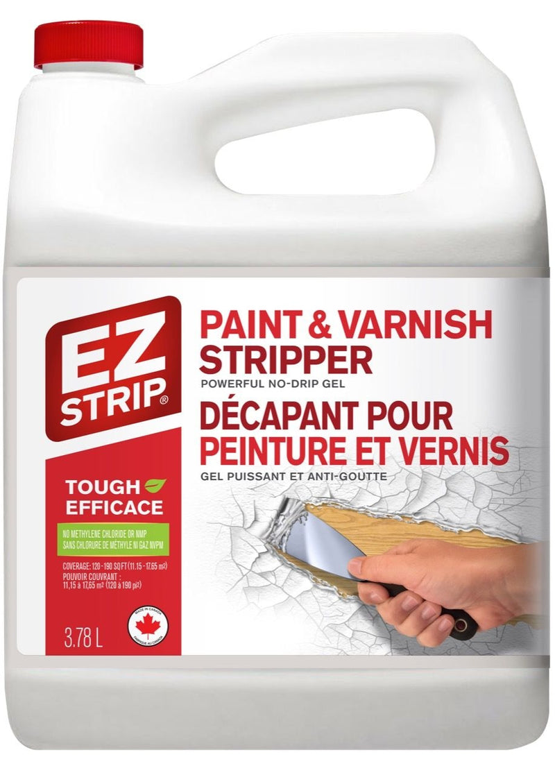 Professional Strength Paint Remover & Varnish Stripper Gel, Low VOC, 3.78-L T2977