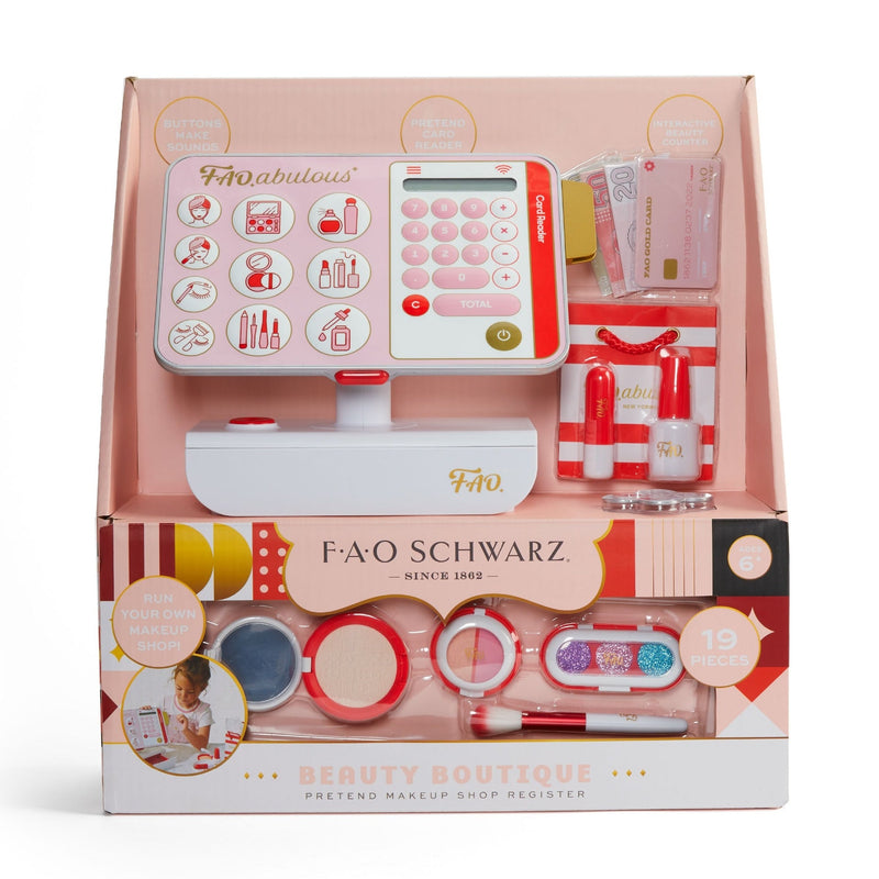 Beauty Boutique Cash Register, Pink/White F8044