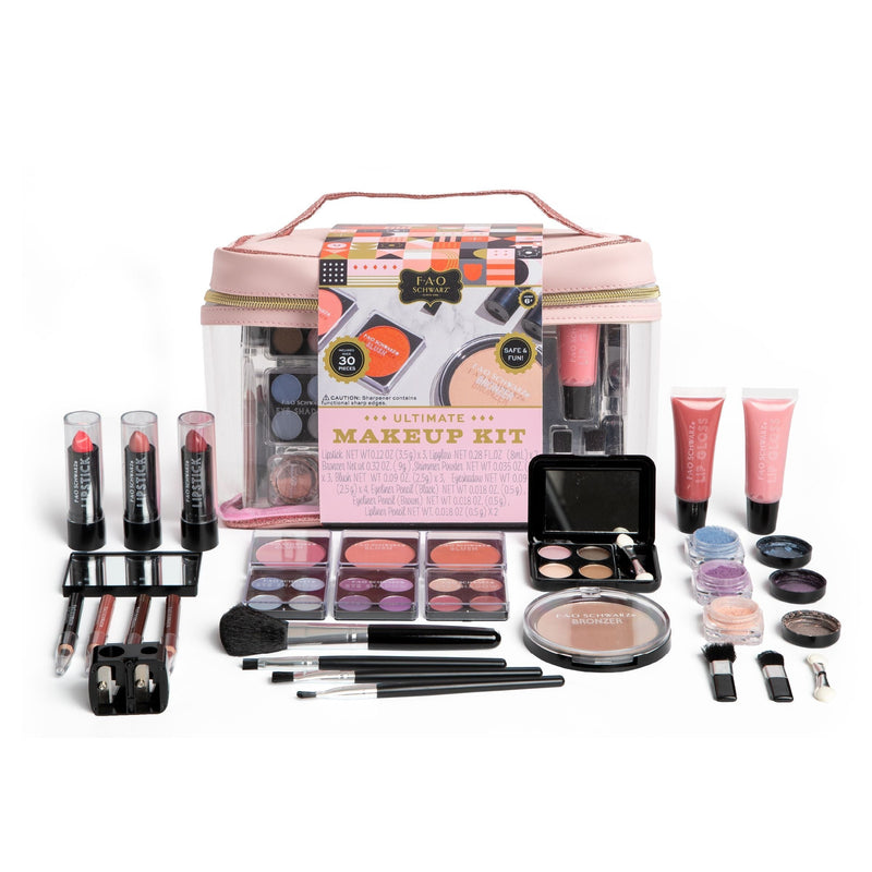 Girls Ultimate Makeup Artist Set, 30 Piece, Pastel Pink I5473