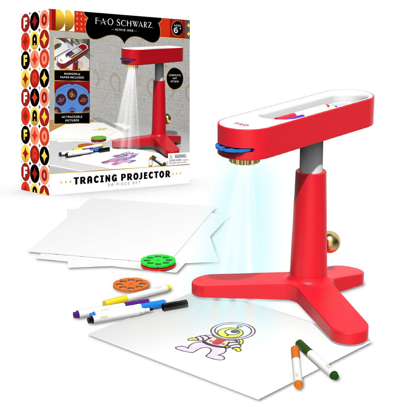 Toy Art Tracing Projector Tripod, Red G5909