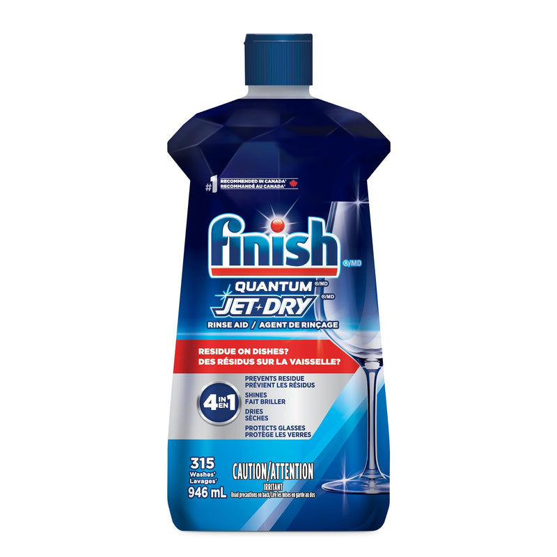 Quantum Jet Dry Dishwasher Rinse Aid, 946-mL I5529