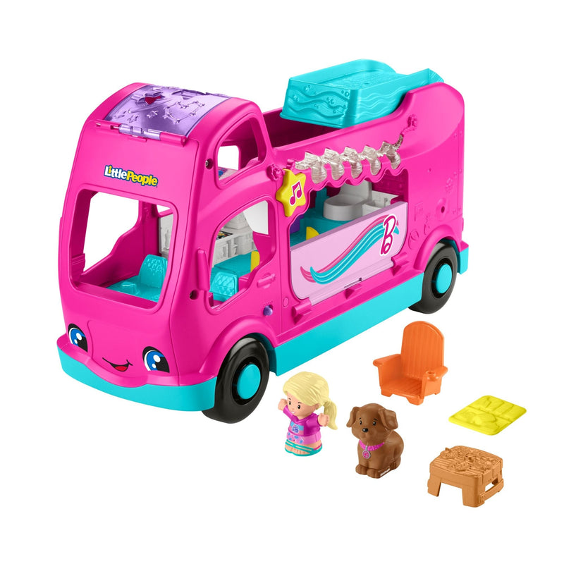 Little People Dream Camper RV Playset with Music Lights & 2 Figures Y7551