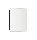 Framed Medicine Cabinet, Black, 20-in x 26-in