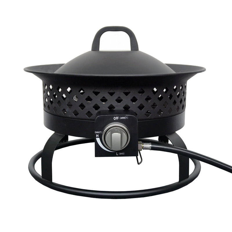 Portable Propane Gas Outdoor Fire Bowl/Fire Pit, 54,000 BTU G7911