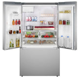 31.5 in. 17.6 cu ft. Stainless Steel Counter-Depth French Door Refrigerator
