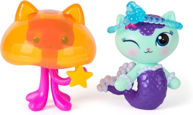 The Movie, MerCat & Kitty Jellyfish, Toy Figures with 2 Accessories, Ages 3+ Z7743