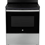 GE 30 in. 5.0 cu. ft. Electric Convection Range with No-Preheat Air Fry