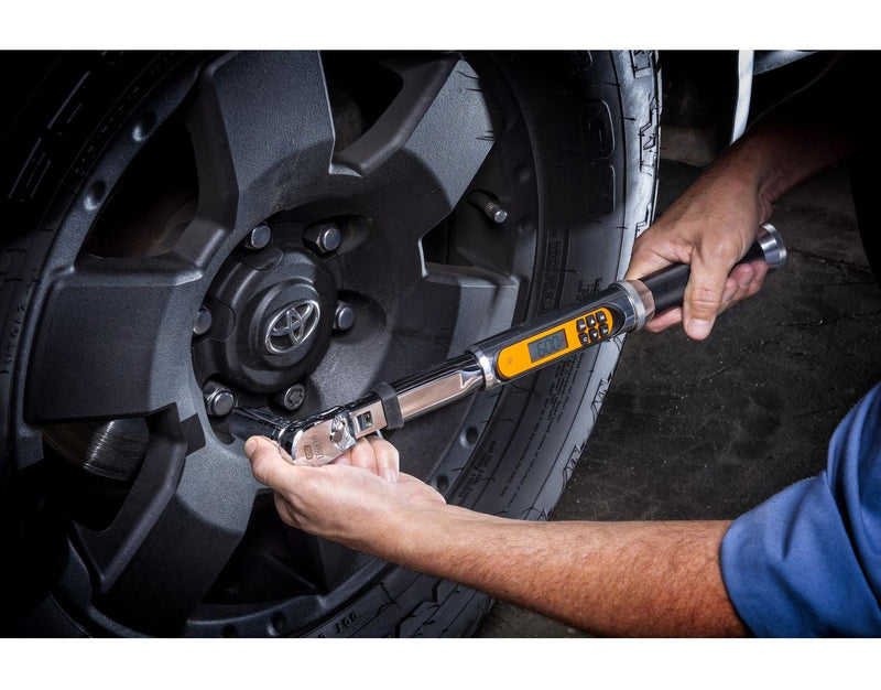 120XP Flex Angle Digital Torque Wrench, 1/4-in C7551