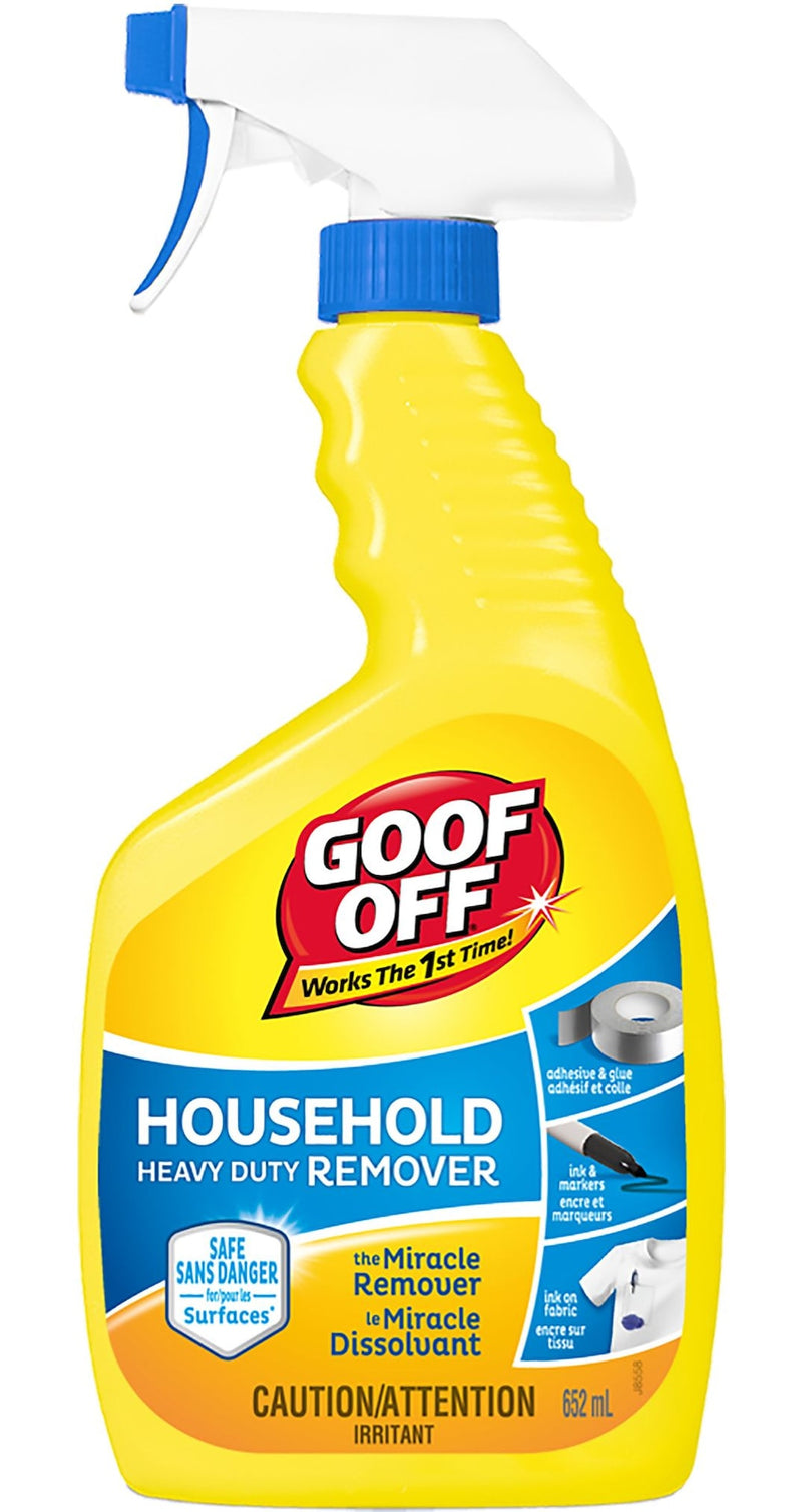 Household Heavy Duty Remover, Multi-Purpose Spot & Stain Spray Cleaner, 652-mL N3464