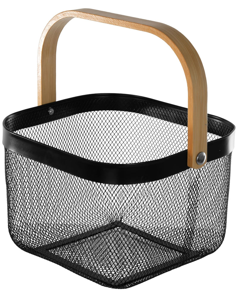 Wired Basket, Black U5656