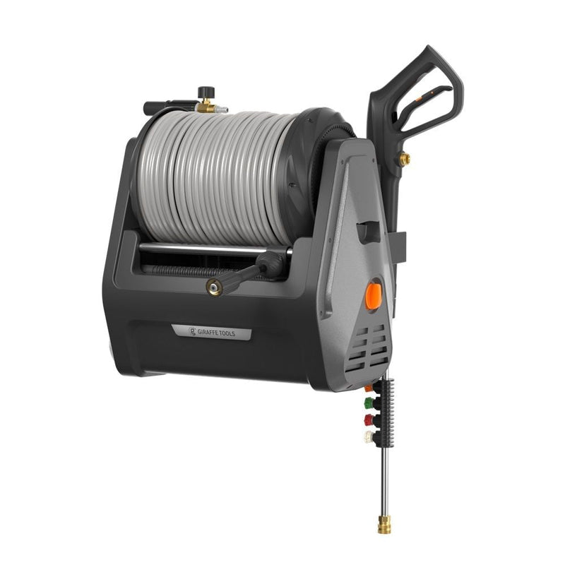 Grandfalls Pressure Washer 2100 PSI,with 100ft retractable soft hose W7421