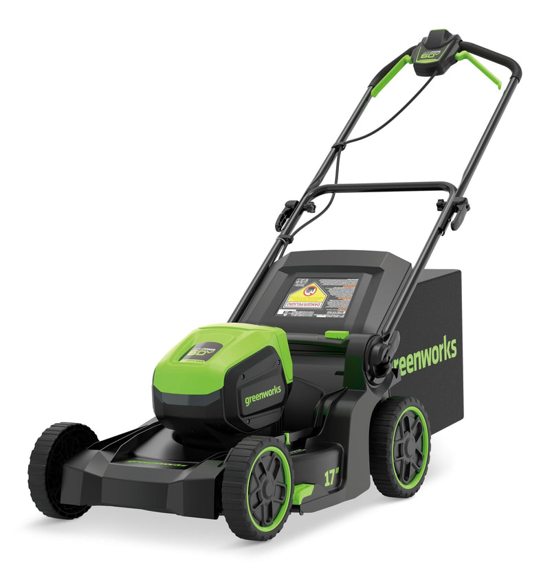 60V 17-in Push Lawn Mower with 4.0 Ah Battery & 3A Charger W1331