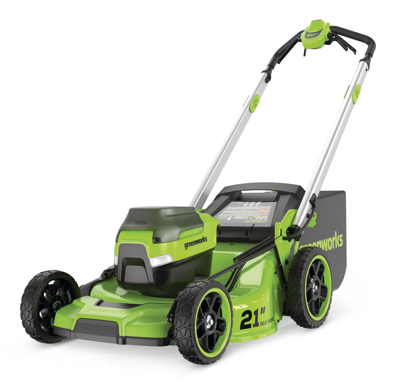 60V 21-in Self-Propelled Lawn Mower with 5.0 Ah Battery & 3A Charger L9763