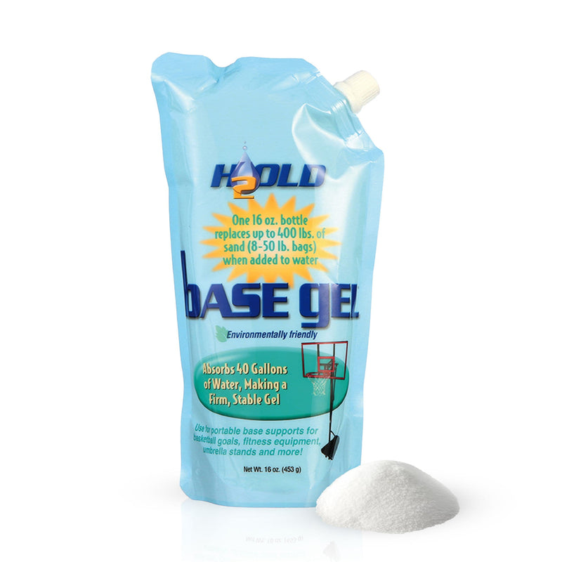 Absorbent Polymer Base Gel, Absorbs 40 Gallons of Water, 16-oz P3746