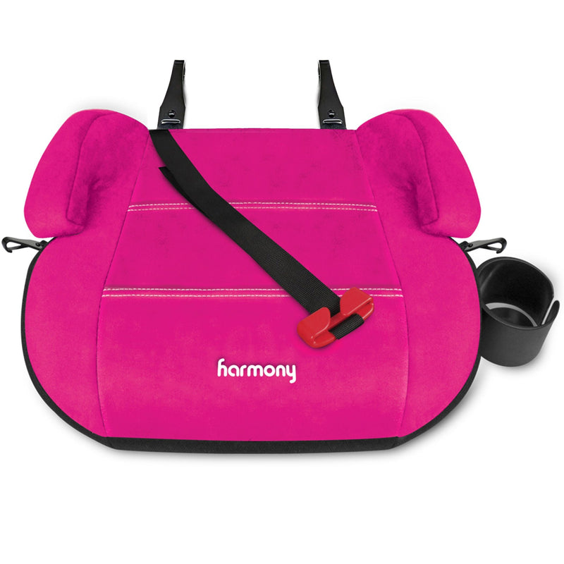 Backless Booster Elite, Fits Kids 34–57-in Tall, Pink J6008