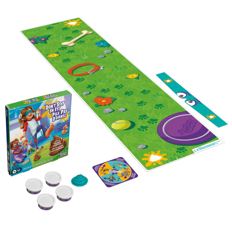 Games Don't Step In It Blindfolded Poop Dodging Game for Ages 4+ C8309