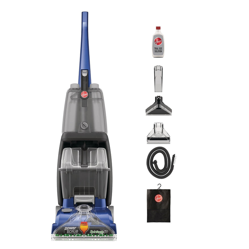 Hoover Power Scrub Deluxe Pet Carpet & Upholstery Corded Deep Cleaner N9819